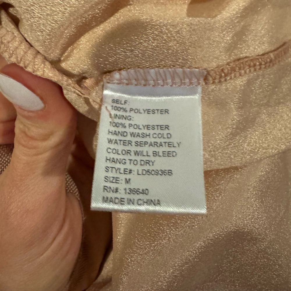 Vici Peach Floral Mini Dress - Picture 12 of 13